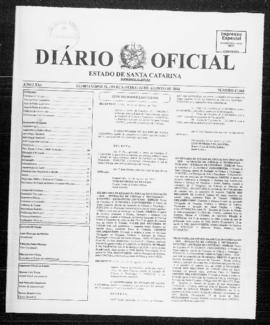 Diário Oficial do Estado de Santa Catarina. Ano 71. N° 17464 de 24/08/2004