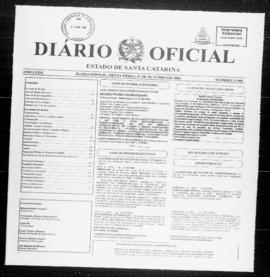 Diário Oficial do Estado de Santa Catarina. Ano 72. N° 17995 de 27/10/2006