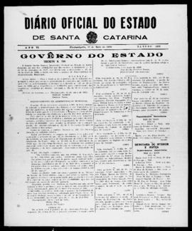 Diário Oficial do Estado de Santa Catarina. Ano 6. N° 1494 de 17/05/1939