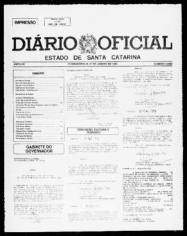 Diário Oficial do Estado de Santa Catarina. Ano 58. N° 14850 de 11/01/1994