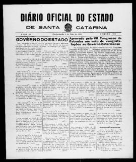 Diário Oficial do Estado de Santa Catarina. Ano 6. N° 1485 de 06/05/1939