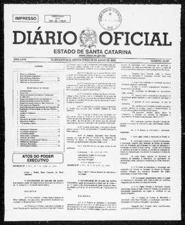 Diário Oficial do Estado de Santa Catarina. Ano 67. N° 16431 de 09/06/2000
