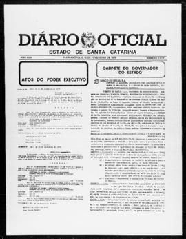 Diário Oficial do Estado de Santa Catarina. Ano 44. N° 11171 de 15/02/1979