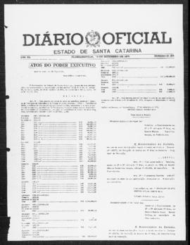 Diário Oficial do Estado de Santa Catarina. Ano 40. N° 10324 de 19/09/1975