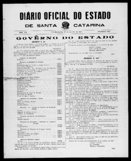Diário Oficial do Estado de Santa Catarina. Ano 7. N° 1937 de 22/01/1941