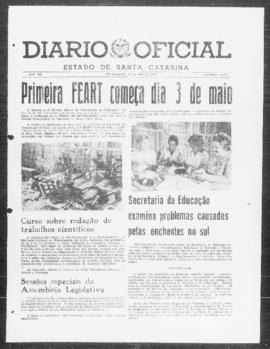 Diário Oficial do Estado de Santa Catarina. Ano 40. N° 9971 de 19/04/1974