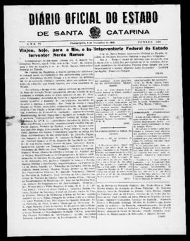 Diário Oficial do Estado de Santa Catarina. Ano 6. N° 1630 de 04/11/1939