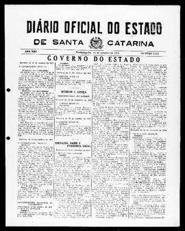 Diário Oficial do Estado de Santa Catarina. Ano 21. N° 5244 de 25/10/1954