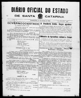 Diário Oficial do Estado de Santa Catarina. Ano 5. N° 1338 de 27/10/1938