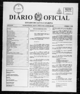 Diário Oficial do Estado de Santa Catarina. Ano 72. N° 17938 de 03/08/2006