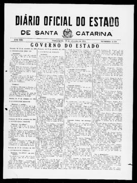 Diário Oficial do Estado de Santa Catarina. Ano 21. N° 5225 de 29/09/1954