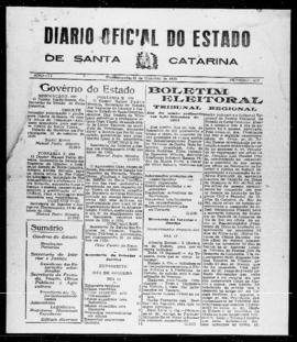 Diário Oficial do Estado de Santa Catarina. Ano 2. N° 474 de 21/10/1935