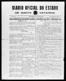 Diário Oficial do Estado de Santa Catarina. Ano 5. N° 1215 de 26/05/1938