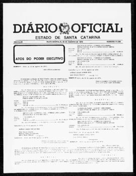 Diário Oficial do Estado de Santa Catarina. Ano 43. N° 11055 de 28/08/1978
