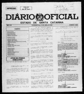 Diário Oficial do Estado de Santa Catarina. Ano 58. N° 14663 de 12/04/1993