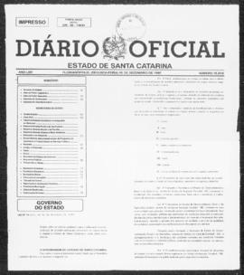 Diário Oficial do Estado de Santa Catarina. Ano 64. N° 15814 de 01/12/1997
