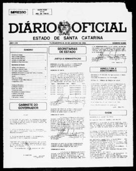 Diário Oficial do Estado de Santa Catarina. Ano 58. N° 14860 de 25/01/1994