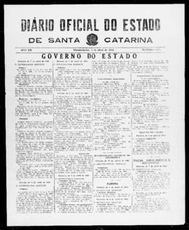 Diário Oficial do Estado de Santa Catarina. Ano 20. N° 4875 de 09/04/1953