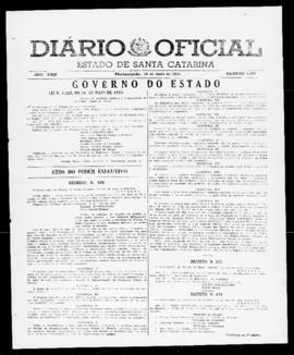 Diário Oficial do Estado de Santa Catarina. Ano 22. N° 5373 de 20/05/1955