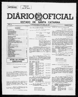 Diário Oficial do Estado de Santa Catarina. Ano 55. N° 13933 de 26/04/1990