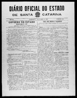 Diário Oficial do Estado de Santa Catarina. Ano 11. N° 2846 de 25/10/1944