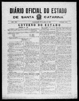 Diário Oficial do Estado de Santa Catarina. Ano 16. N° 4005 de 23/08/1949