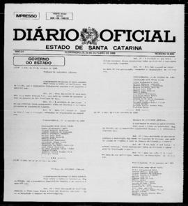 Diário Oficial do Estado de Santa Catarina. Ano 52. N° 12820 de 22/10/1985