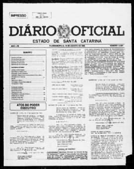 Diário Oficial do Estado de Santa Catarina. Ano 57. N° 14507 de 18/08/1992