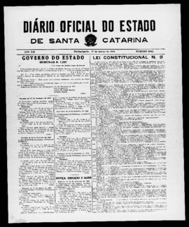 Diário Oficial do Estado de Santa Catarina. Ano 12. N° 2932 de 01/03/1945
