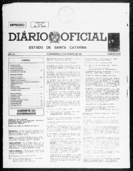 Diário Oficial do Estado de Santa Catarina. Ano 61. N° 15010 de 31/08/1994