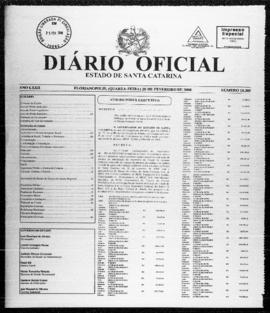 Diário Oficial do Estado de Santa Catarina. Ano 72. N° 18305 de 20/02/2008