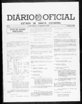 Diário Oficial do Estado de Santa Catarina. Ano 51. N° 12626 de 11/01/1985