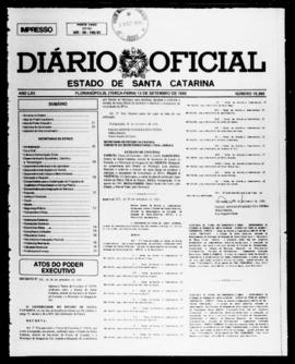 Diário Oficial do Estado de Santa Catarina. Ano 62. N° 15265 de 12/09/1995