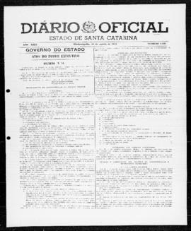 Diário Oficial do Estado de Santa Catarina. Ano 22. N° 5442 de 30/08/1955