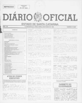 Diário Oficial do Estado de Santa Catarina. Ano 63. N° 15438 de 28/05/1996