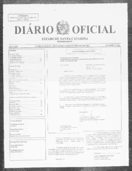 Diário Oficial do Estado de Santa Catarina. Ano 69. N° 17101 de 21/02/2003