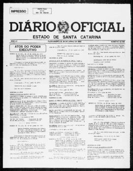 Diário Oficial do Estado de Santa Catarina. Ano 52. N° 12735 de 24/06/1985