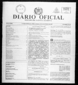 Diário Oficial do Estado de Santa Catarina. Ano 73. N° 18228 de 16/10/2007