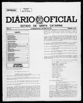 Diário Oficial do Estado de Santa Catarina. Ano 56. N° 14414 de 01/04/1992