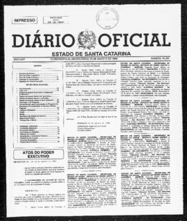 Diário Oficial do Estado de Santa Catarina. Ano 66. N° 16229 de 13/08/1999