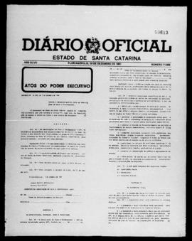 Diário Oficial do Estado de Santa Catarina. Ano 47. N° 11865 de 09/12/1981