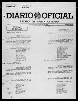 Diário Oficial do Estado de Santa Catarina. Ano 52. N° 12749 de 12/07/1985. Parte 1
