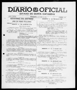 Diário Oficial do Estado de Santa Catarina. Ano 29. N° 7087 de 11/07/1962