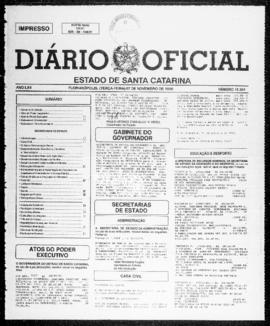 Diário Oficial do Estado de Santa Catarina. Ano 62. N° 15301 de 07/11/1995