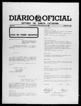Diário Oficial do Estado de Santa Catarina. Ano 46. N° 11536 de 11/08/1980