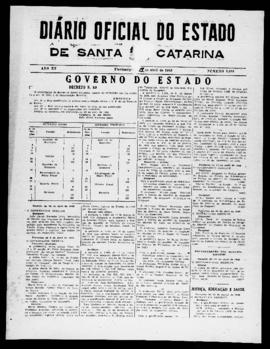 Diário Oficial do Estado de Santa Catarina. Ano 15. N° 3688 de 22/04/1948