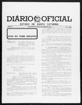 Diário Oficial do Estado de Santa Catarina. Ano 45. N° 11365 de 29/11/1979