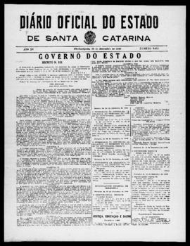Diário Oficial do Estado de Santa Catarina. Ano 15. N° 3851 de 28/12/1948