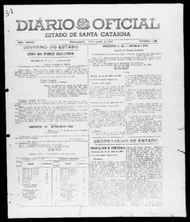 Diário Oficial do Estado de Santa Catarina. Ano 28. N° 6864 de 10/08/1961