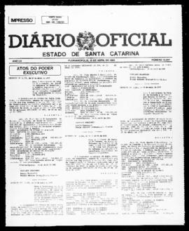Diário Oficial do Estado de Santa Catarina. Ano 55. N° 13687 de 25/04/1989